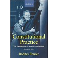 Constitutional Practice The Foundations of British Government