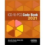 9781584268123 | ICD-10-PCS Code Book, 2021 | Knetbooks