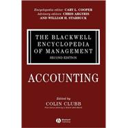 The Blackwell Encyclopedia of Management, Accounting