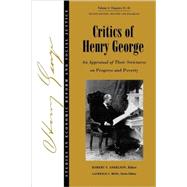 Studies in Economic Reform and Social Justice, Critics of Henry George An Appraisal of Their Strictu