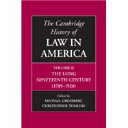 The Cambridge History of Law in America