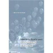 Student Solutions Manual for Discovering Statistics