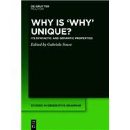Why is Why Unique