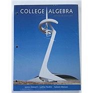 Bundle: College Algebra, 7th + WebAssign Printed Access Card for Stewart/Redlin/Watson's College Algebra, 7th Edition, Single-Term