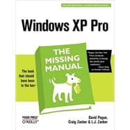 Windows XP Pro The Missing Manual