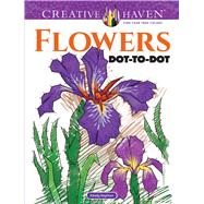 Creative Haven Flowers Dot-to-Dot