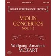 Violin Concertos Nos. 1-5 with Separate Violin Part