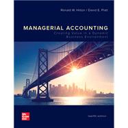 Connect Access Card for Managerial Accounting (St. John Fisher University)