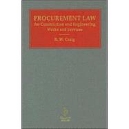 Procurement Law for Construction and Engineering Works and Services