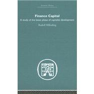 Finance Capital: A study in the latest phase of capitalist development