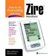 How to do Everything with Your Zire Handheld