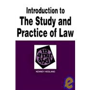 Introduction to the Study and Practice of Law in a Nutshell