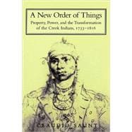 A New Order of Things: Property, Power, and the Transformation of the Creek Indians, 17331816