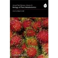 Annual Plant Reviews, Biology of Plant Metabolomics