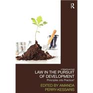 Law in the Pursuit of Development: Principles into Practice?