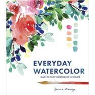 TEMU Everyday Watercolor: Learn To Paint Watercolor In 30 Days (spiral Bound)