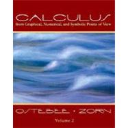 Calculus: From Graphical, Numerical, and Symbolic Points of View