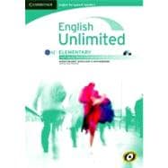 English Unlimited for Spanish Speakers Elementary Self-study Pack: Workbook & Dvd-rom + Audio Cd