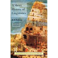 A Short History of Linguistics
